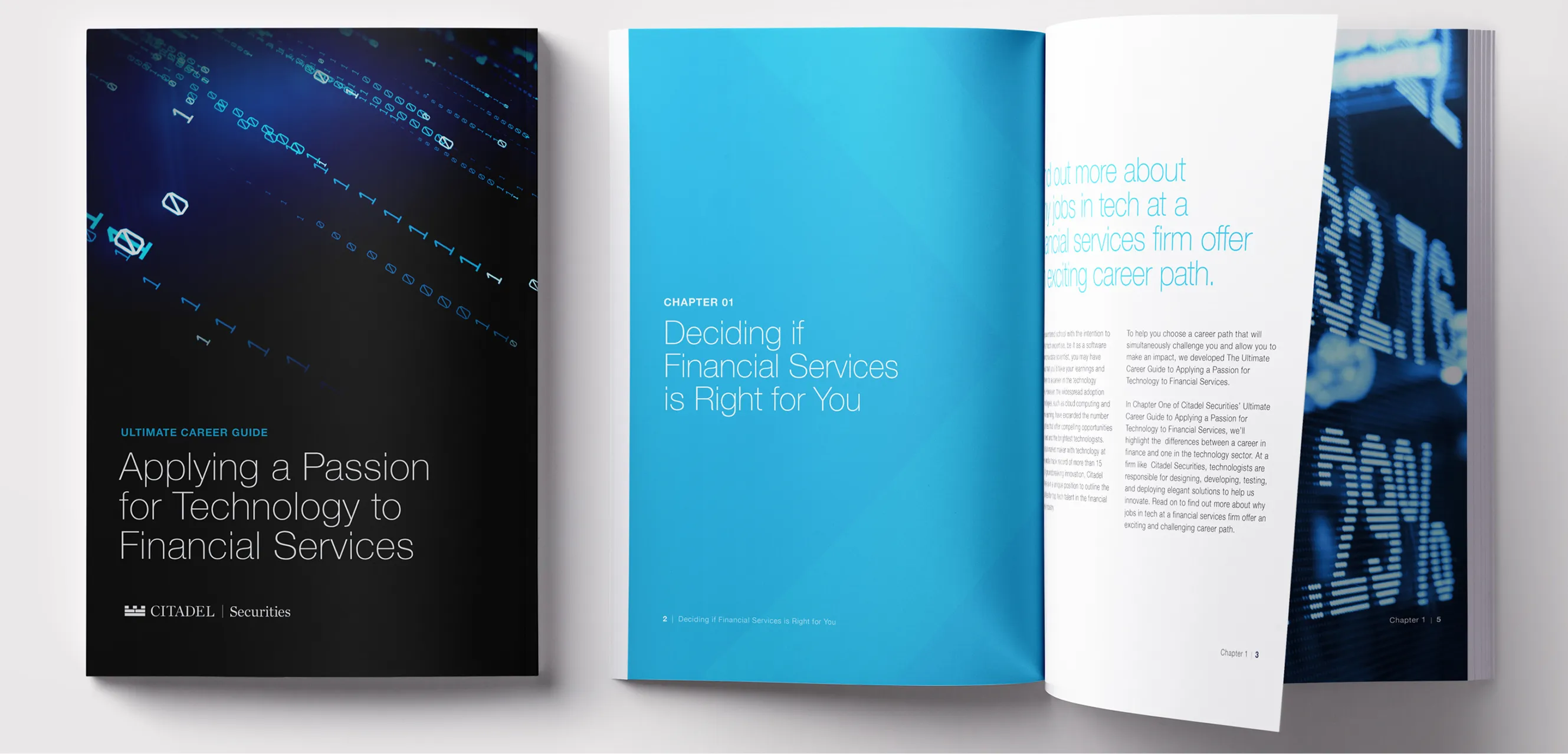 Brochure - applying a passion for technology to financial services