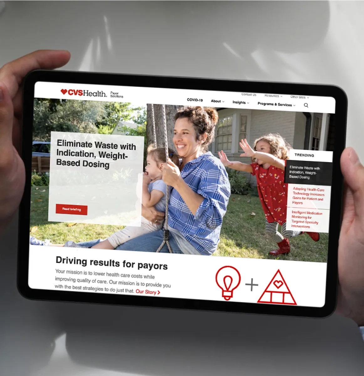 Website helping payors reduce drug trend
